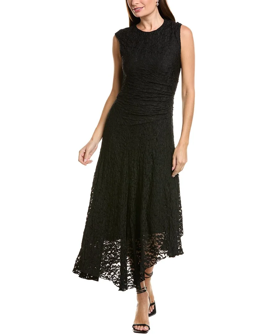 Lace Asymmetrical Dress by Ellen Tracy