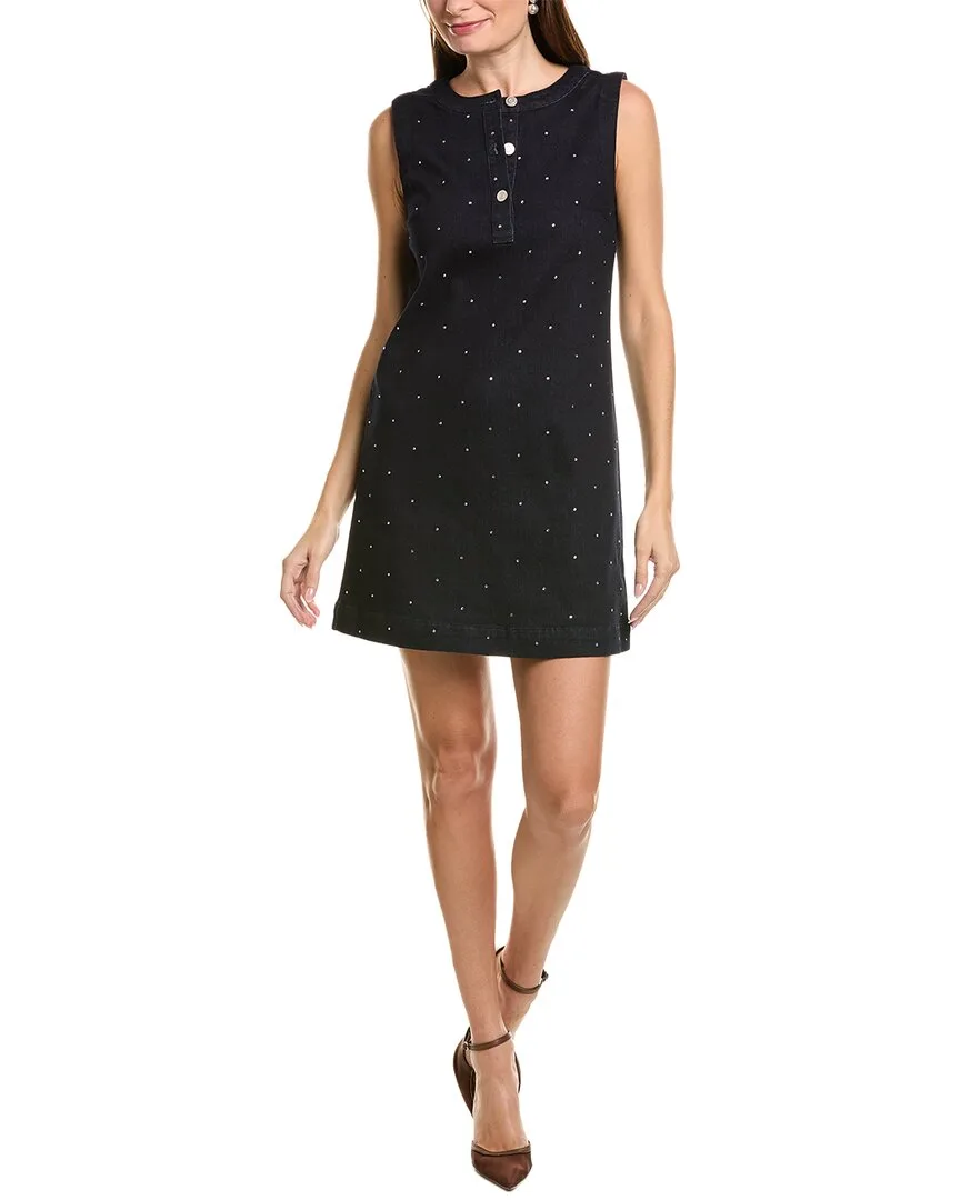 Denim Mini Dress by Ellen Tracy