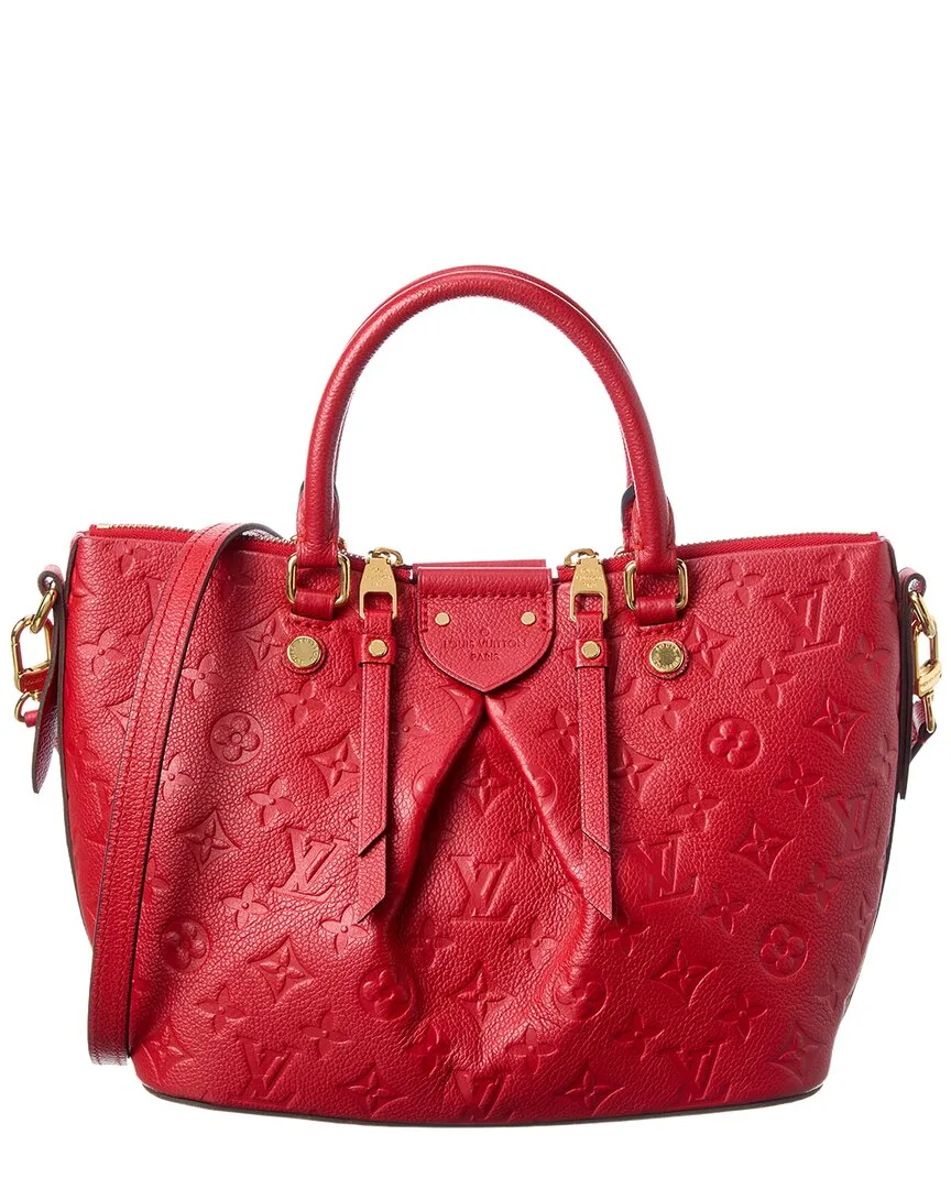 Red Empreinte Mazarine mm (authentic Pre-Loved) by Louis Vuitton