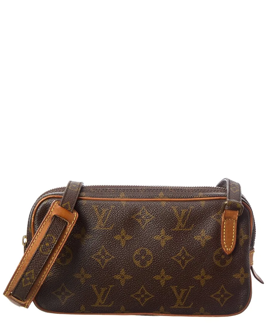 Brown Monogram Canvas Pochette Marly Bandouliere (authentic Pre-Loved) by Louis Vuitton