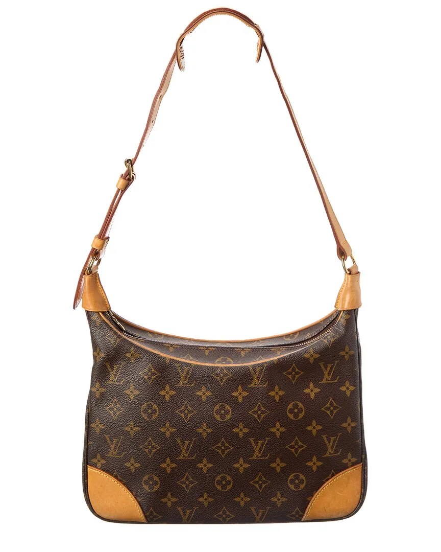 Brown Monogram Canvas Boulogne 30 (authentic Pre-Loved)