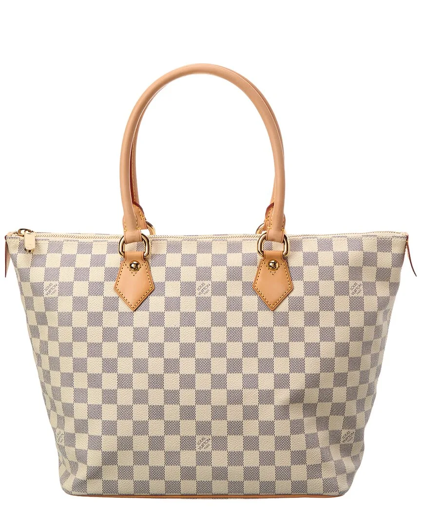 White Damier Azur Saleya mm (authentic Pre-Loved)