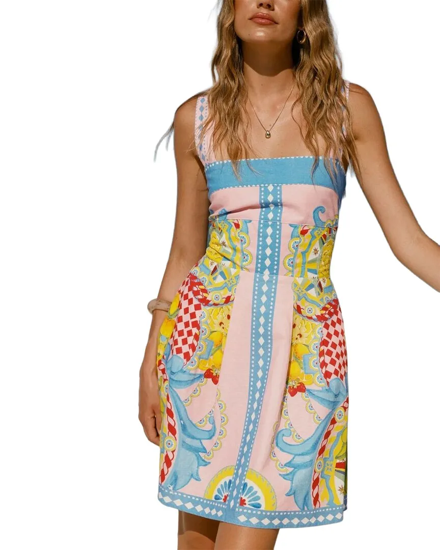 Sleeveless Mini Dress by Leon Gori
