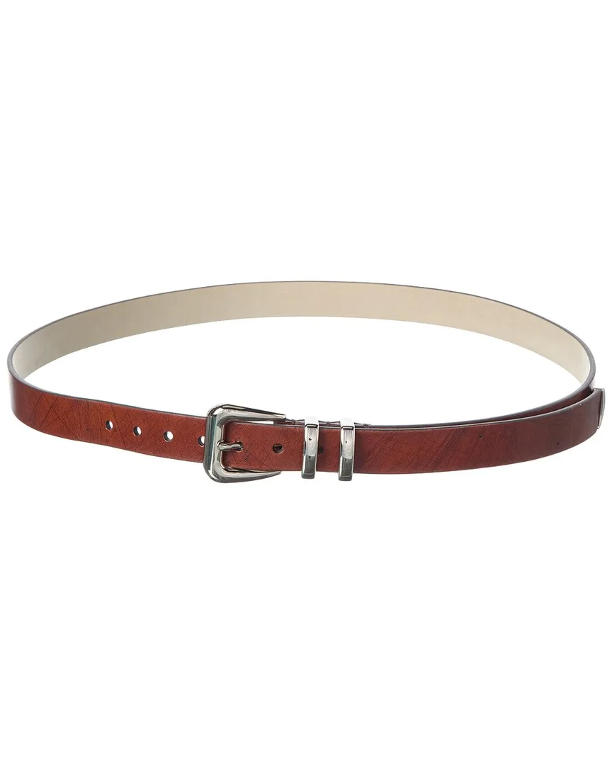 Leather Belt by Brunello Cucinelli