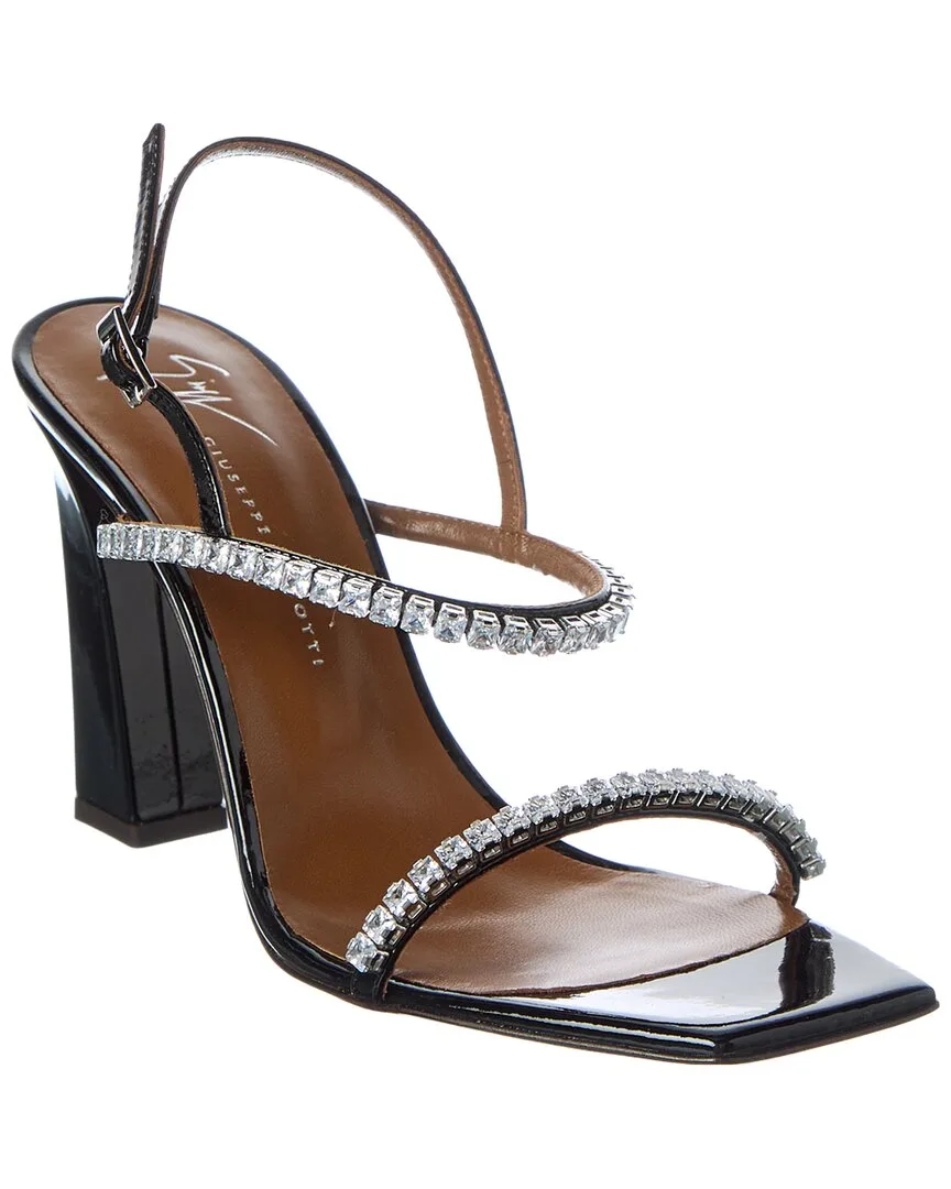Mya 90 Patent Sandal by Giuseppe Zanotti