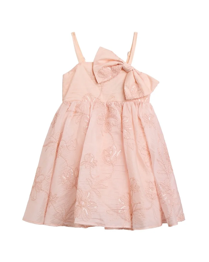 Amelia Embroidered Mini Dress by Bardot
