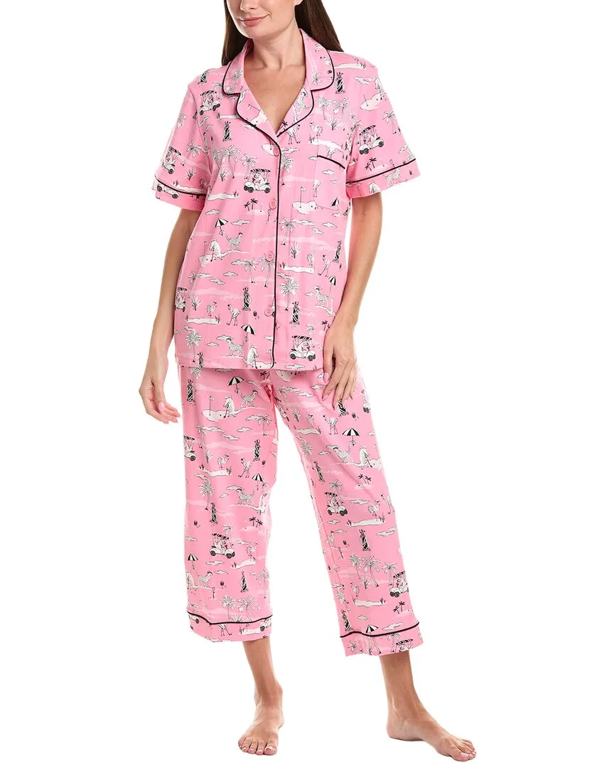 2Pc Crop Pajama Set by Bedhead