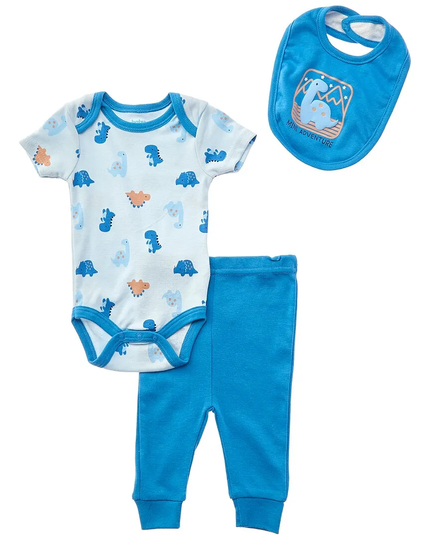 3Pc Bodysuit, Pant & Bib Set by Baby Views