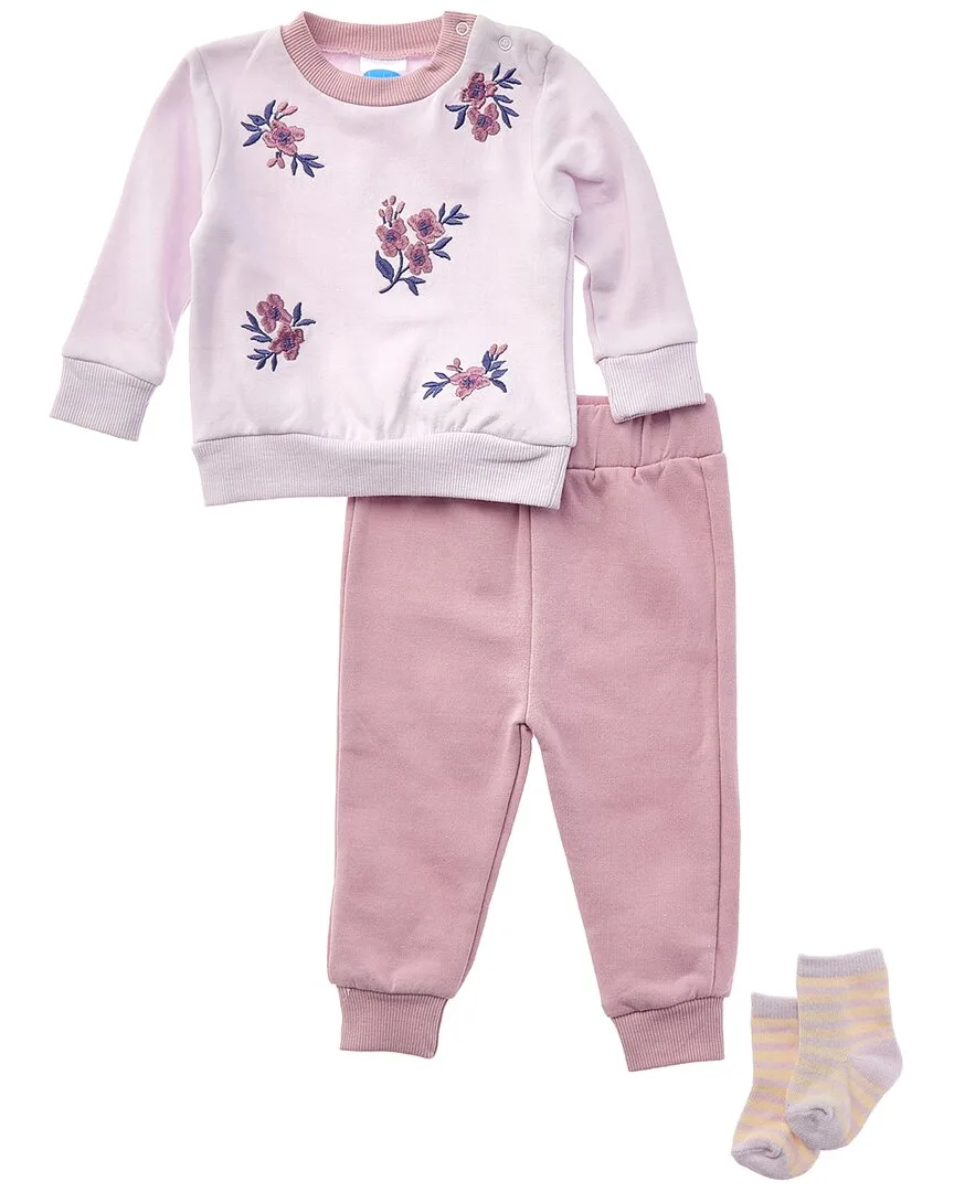 Bon Bb 3Pc Cozy Sweatshirt Set by bebe