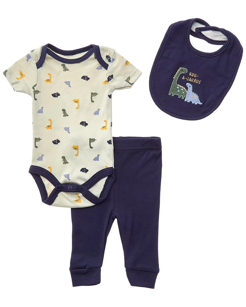 3Pc Bodysuit, Pant & Bib Set by Baby Views