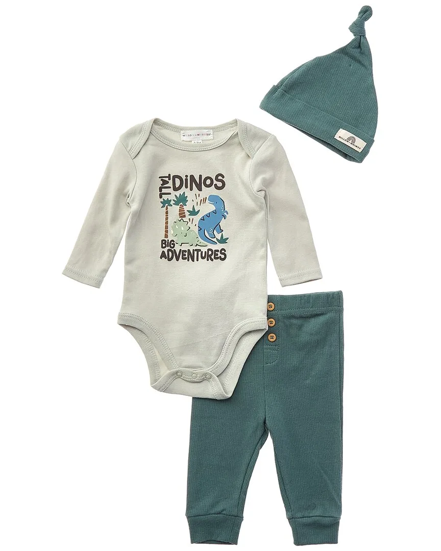 3Pc Bodysuit, Pant & Hat Set by Willow  Whimsy