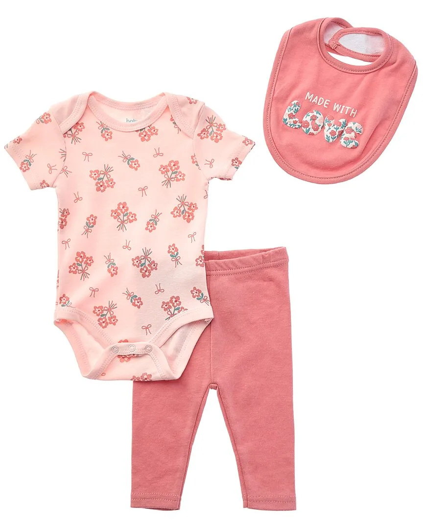 3Pc Bodysuit, Pant & Bib Set by Baby Views