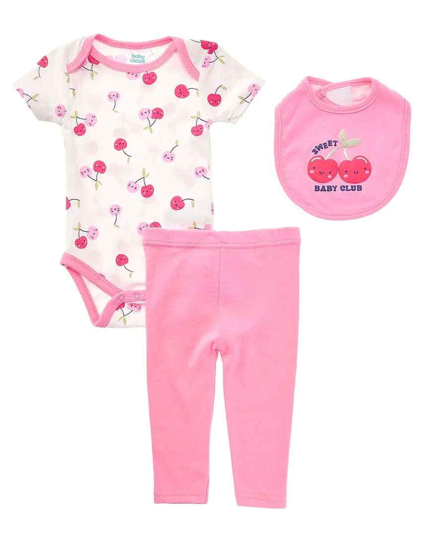 3Pc Bodysuit, Pant & Bib Set by Baby Views