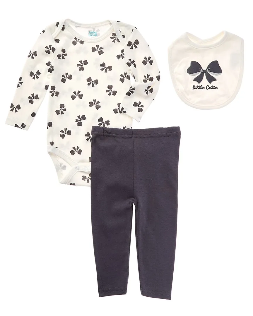 3Pc Bodysuit, Pant & Bib Set by Baby Views