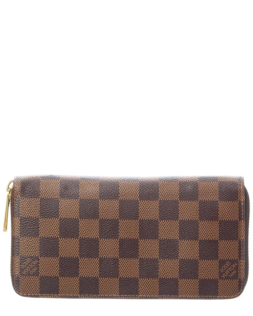 Brown Damier Ebene Zippy Wallet (authentic Pre-Loved)