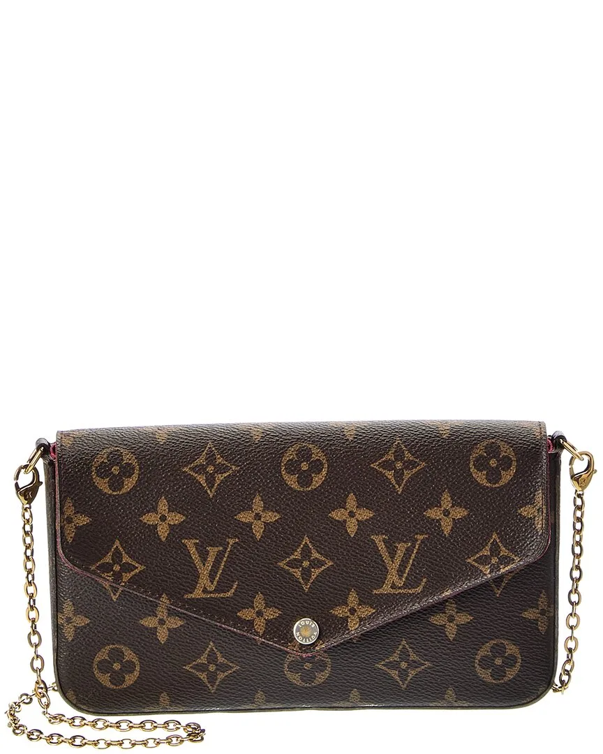 Brown Monogram Canvas Flicie Pochette (authentic Pre-Loved) by Louis Vuitton