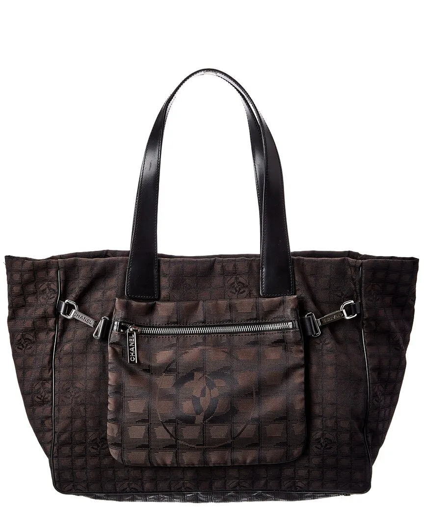 Brown Nylon Niryu New Travel Line Tote (authentic Pre-Loved) by CHANEL