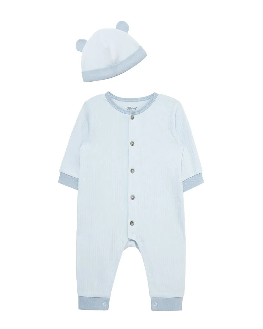 Coverall & Hat Set by Little Me