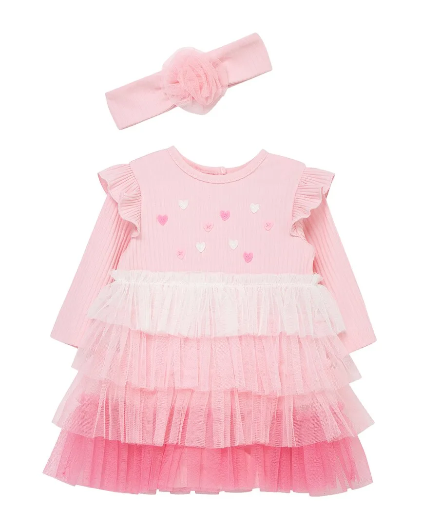 Hearts Ombre Bodysuit Set by Little Me