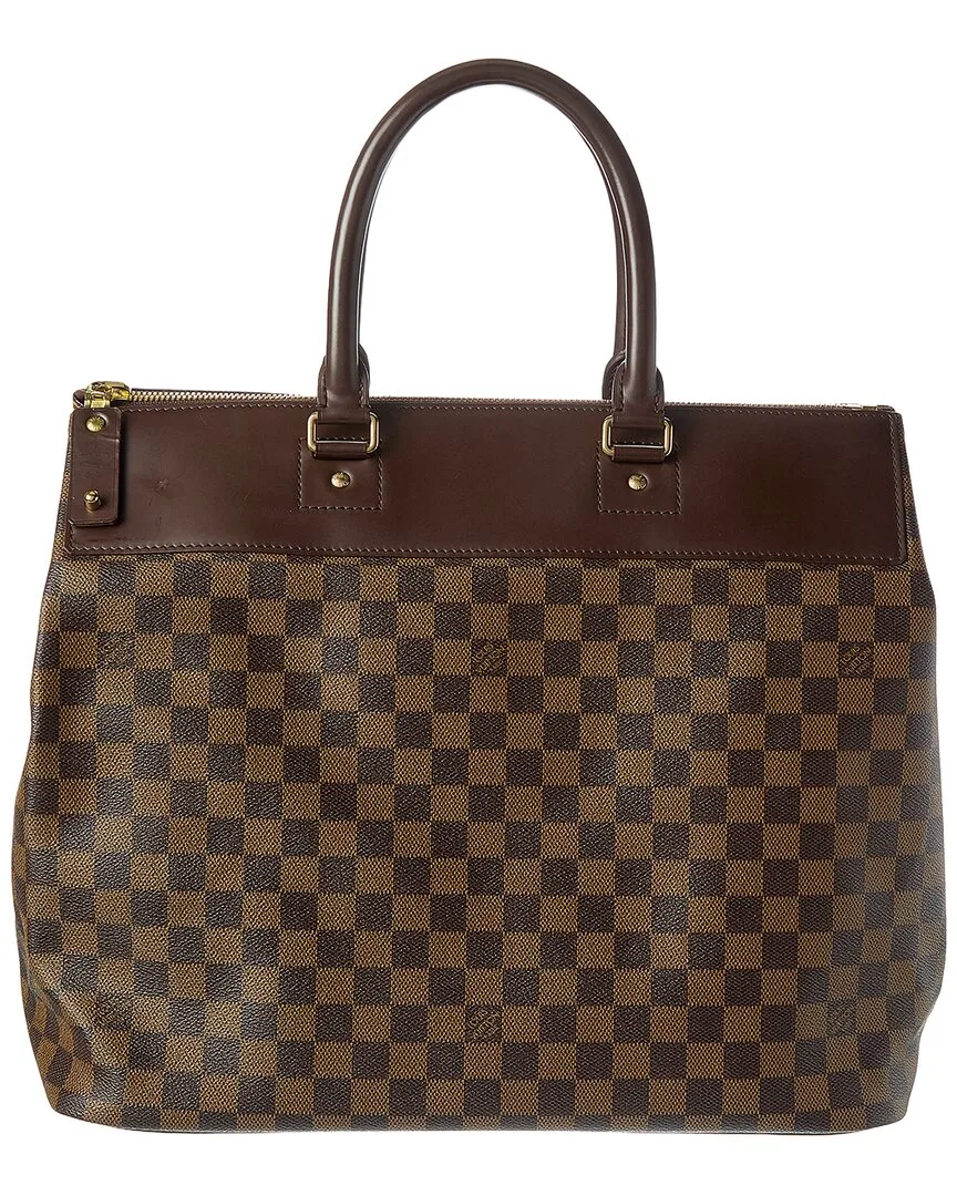 Brown Damier Ebene Greenwich Pm (authentic Pre-Loved) by Louis Vuitton