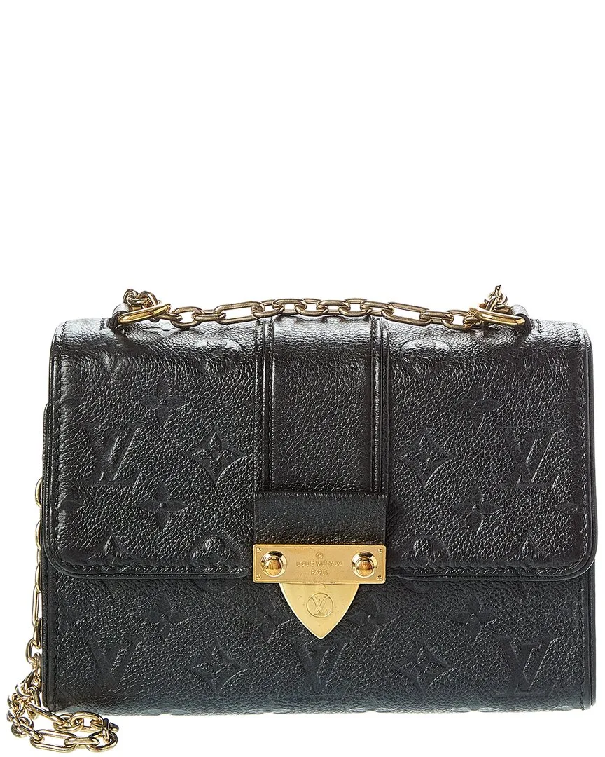 Black Calf Leather Shoulder Bag (authentic Pre-Loved) by Louis Vuitton
