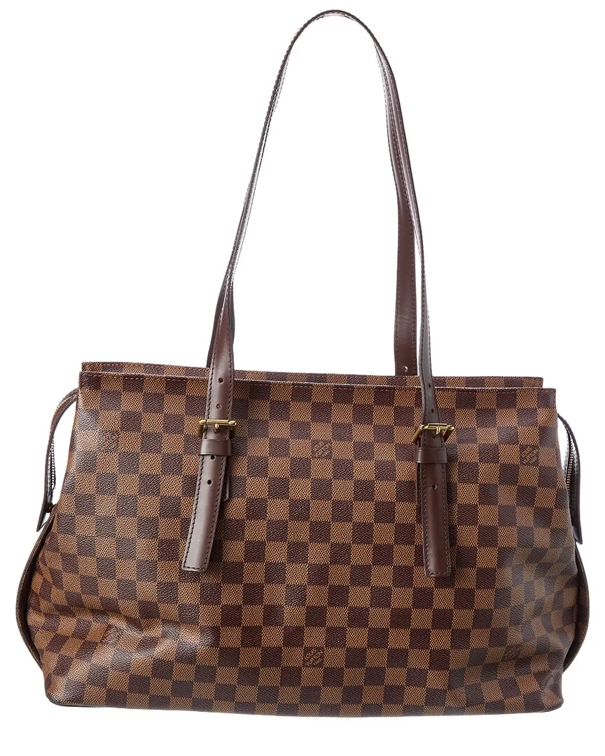 Brown Damier Ebene Chelsea (authentic Pre-Loved) by Louis Vuitton