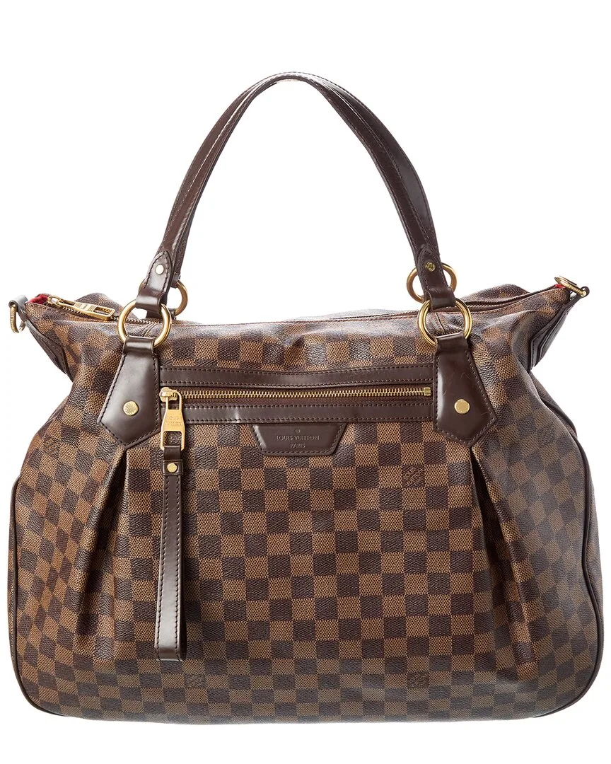 Damier Ebene Evora mm (authentic Pre-Loved) by Louis Vuitton