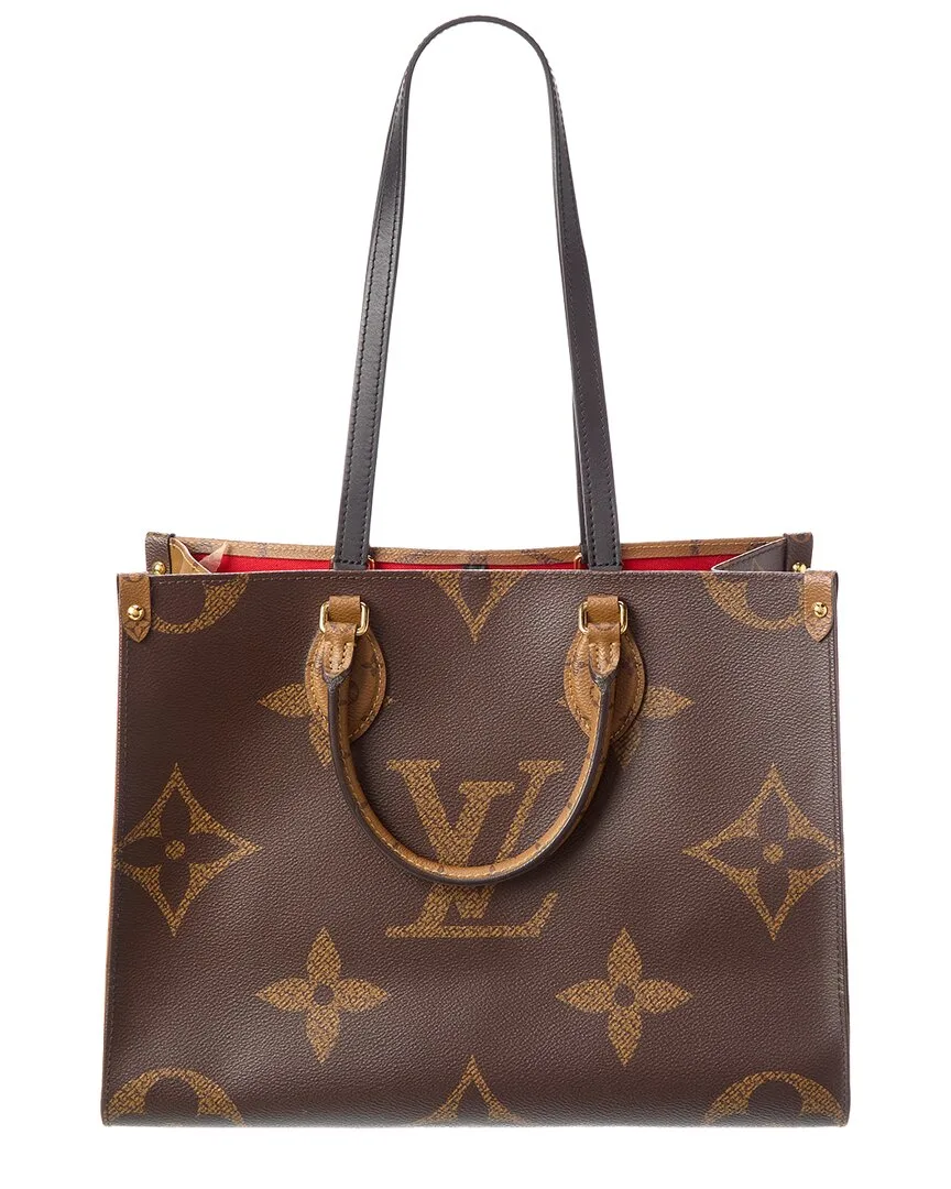 Monogram Giant Coated Canvas Onthego Nm mm (authentic Pre-Loved) by Louis Vuitton