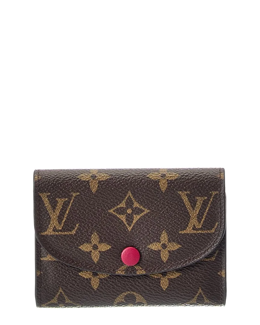 Monogram Canvas Rosalie Coin Purse (authentic Pre-Loved) by Louis Vuitton