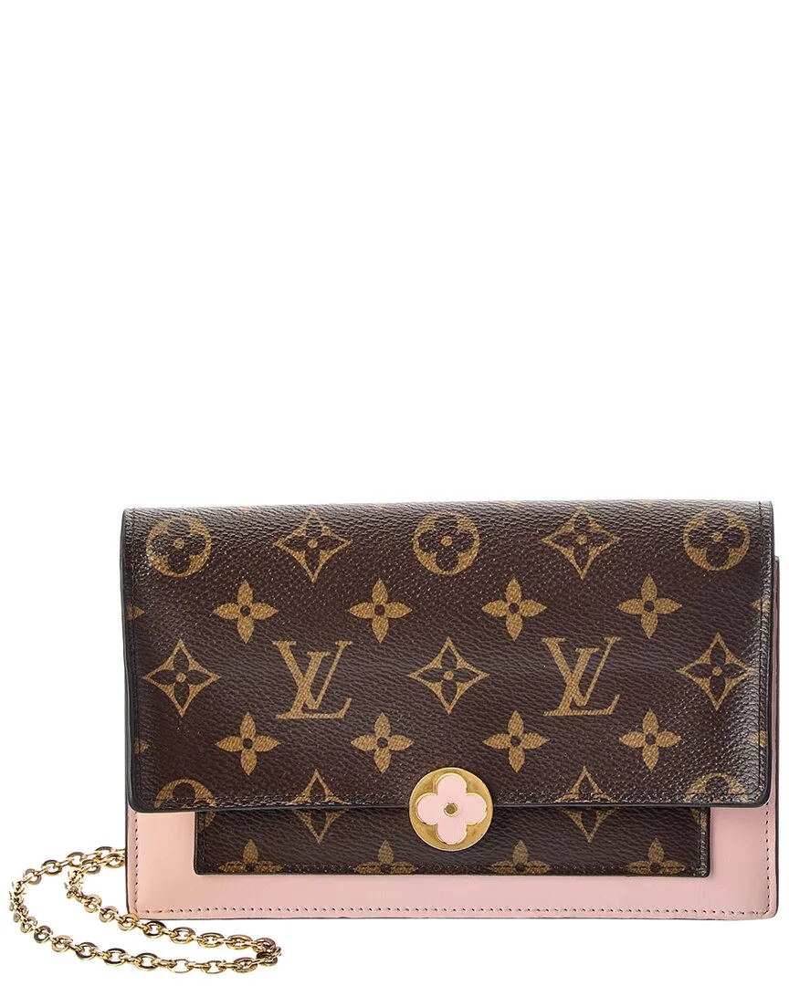 Monogram Canvas Flore Chain Wallet (authentic Pre-Loved) by Louis Vuitton