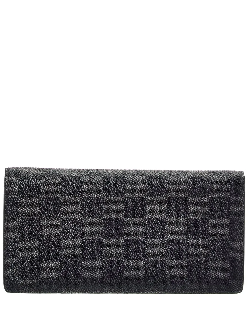 Black Damier Graphite Brazza Wallet (authentic Pre-Loved)