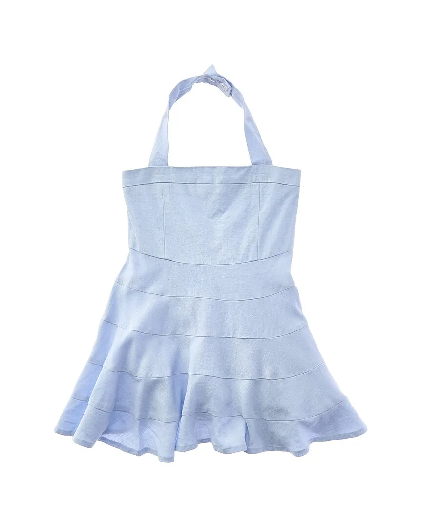 Audrey Tiered Halter Dress by Bardot