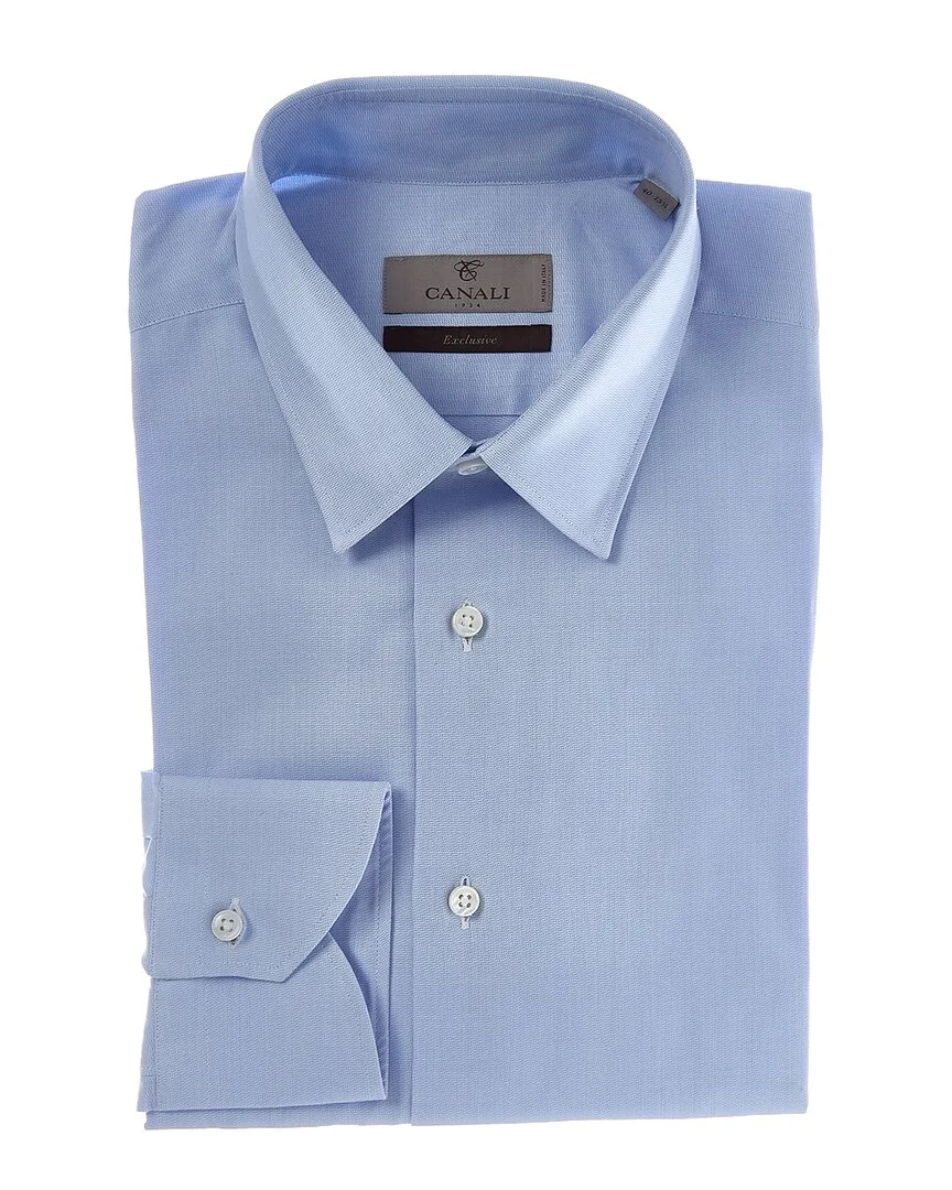 Silk-Blend Dress Shirt