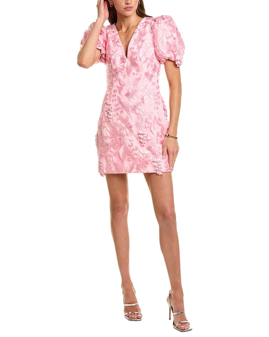 Monique Puff Sleeve Mini Dress by Elliatt