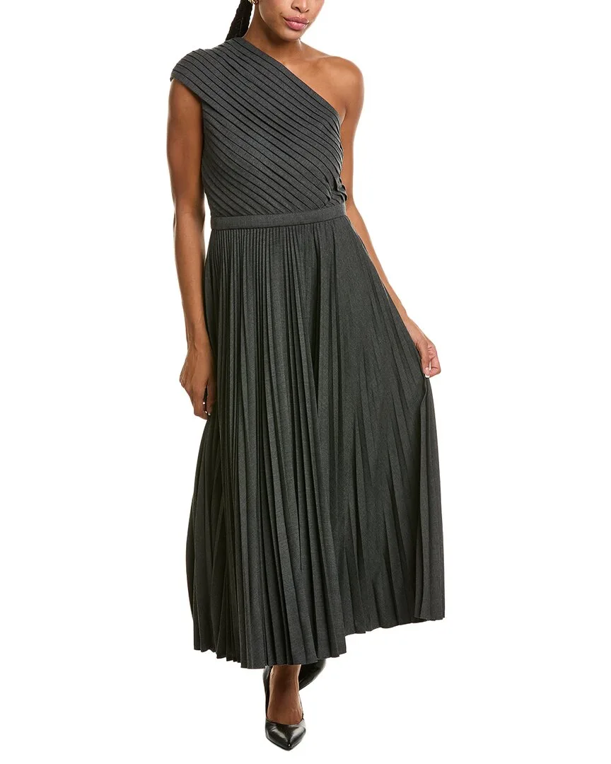 Michael Kors Collection One-Shoulder Midi Dress by MICHAEL Michael Kors