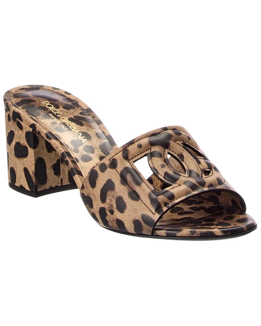 Leather Sandal by Dolce & Gabbana