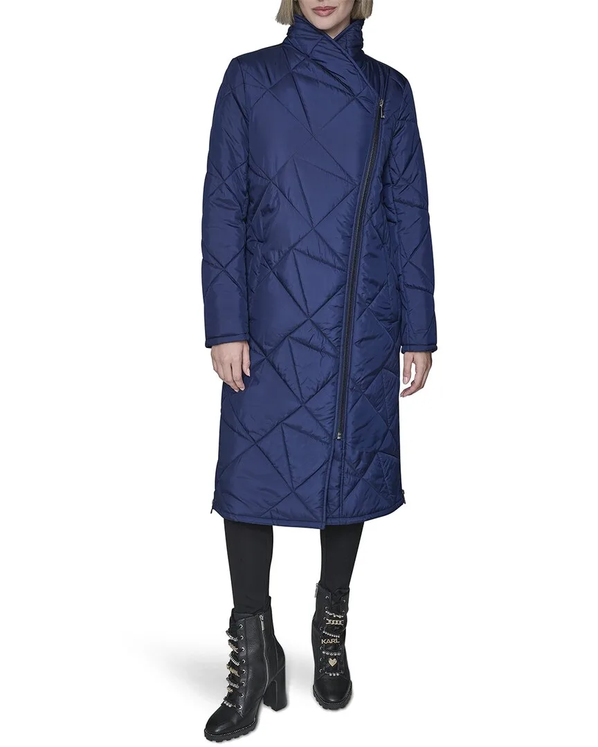 Quilted Puffer Coat by Karl Lagerfeld