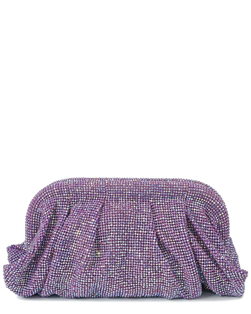 Crystal-Embellished Evening Clutch