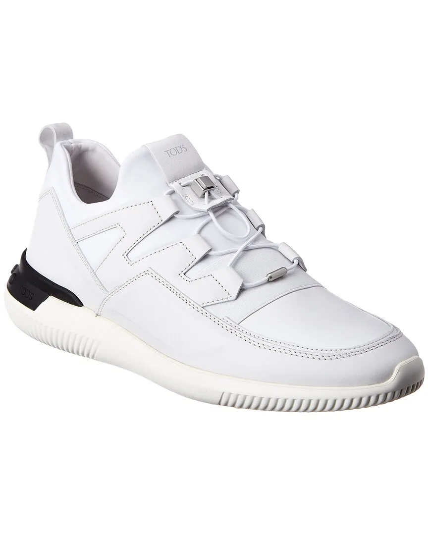 Active Sport Light Leather & Neoprene Sneaker by Tod's