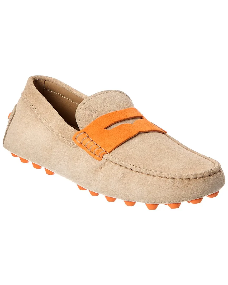 Suede Loafer by Tod's