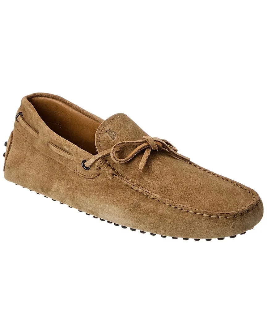 Suede Loafer by Tod's