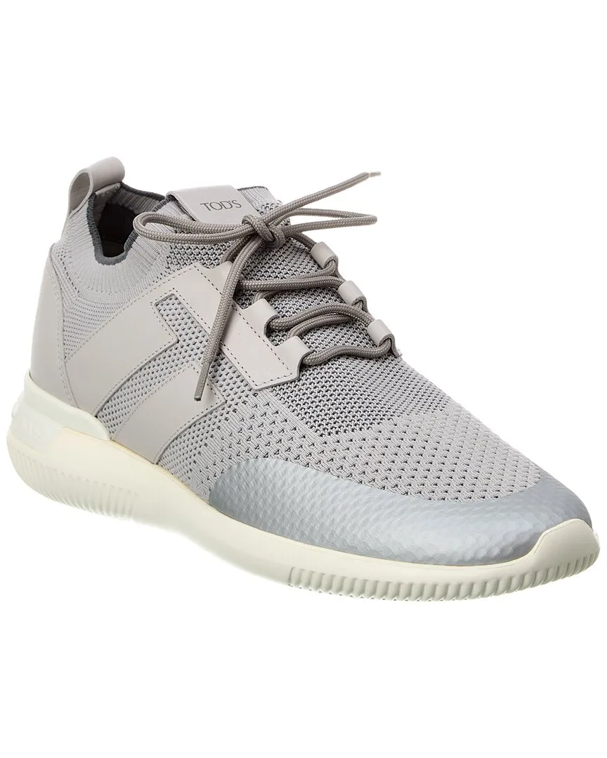 Sportivo Light Knit & Leather Sneaker by Tod's