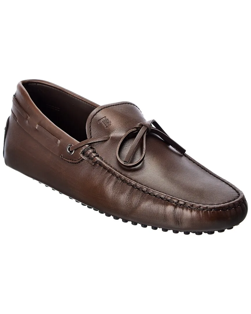 Gommini Leather Driver by Tod's