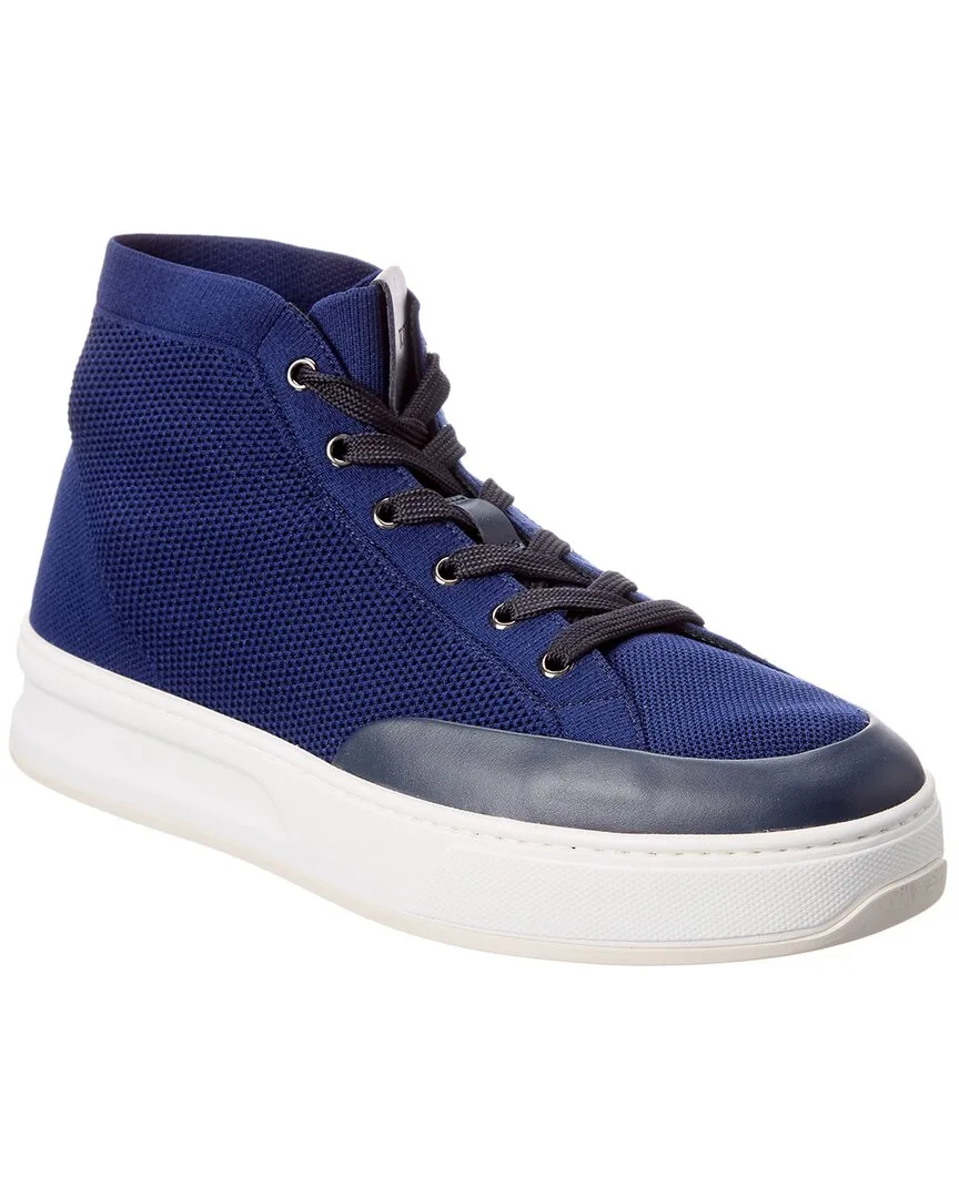 Knit High-Top Sneaker by Tod's