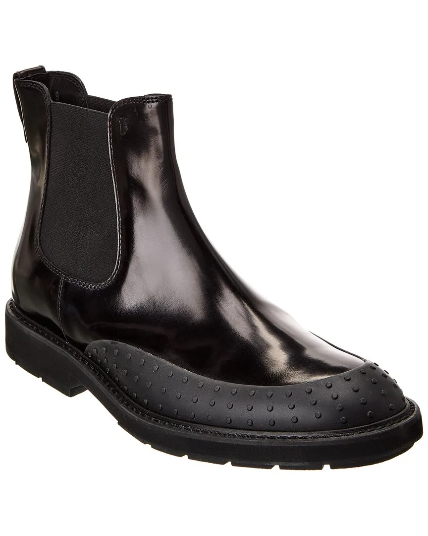 Leather Boot by Tod's