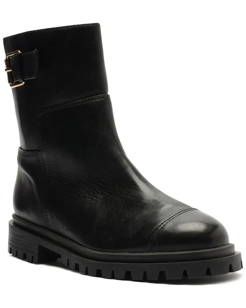 Brody Leather Bootie by Arezzo