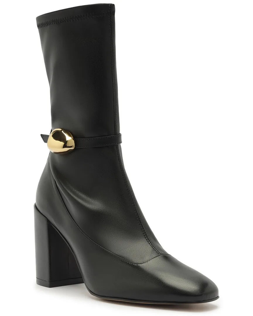 Farah Leather Bootie by Arezzo