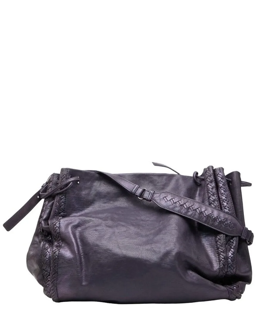 Purple Others Crossbody (authentic Pre-Loved) by Bottega Veneta