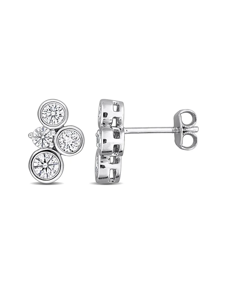 0.35 ct. tw. Lab-Grown Diamond Silver Earrings
