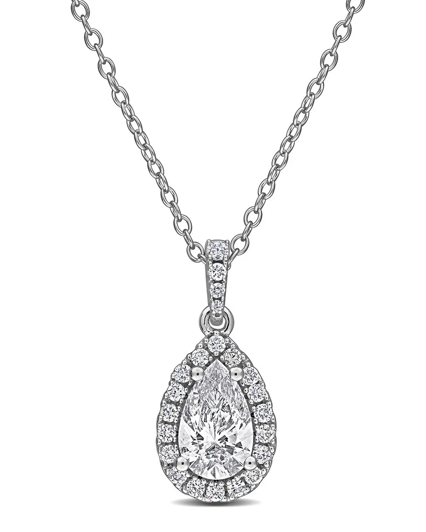 0.80 ct. tw. Lab-Grown Diamond Silver Pendant by Created Forever